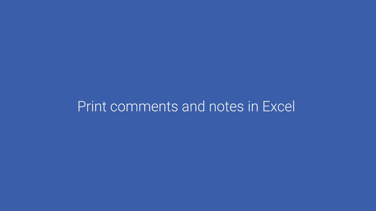 Print comments and notes in one place - Journal of Accountancy