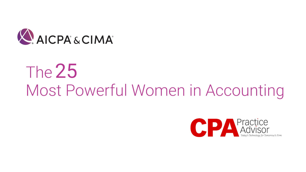 Most Powerful Women in Accounting Resources AICPA CIMA