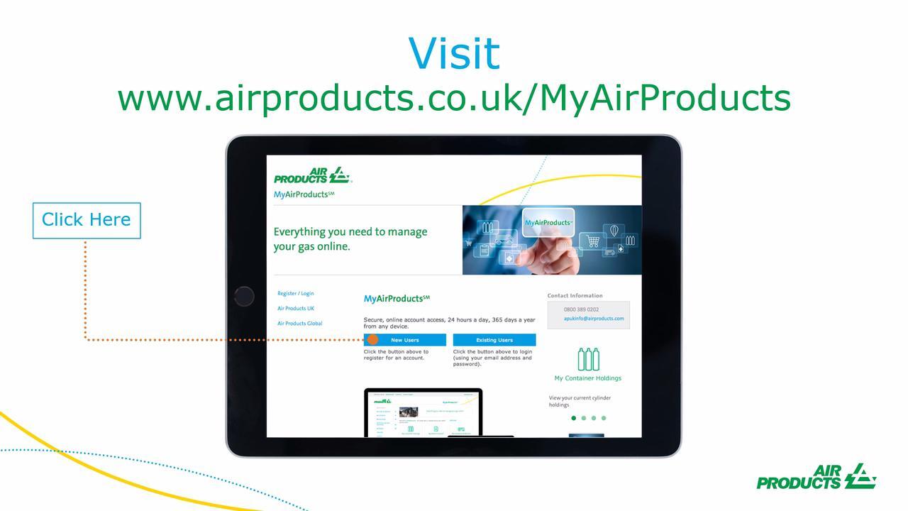 MyAirProducts | Manage Your Account Online | Air Products
