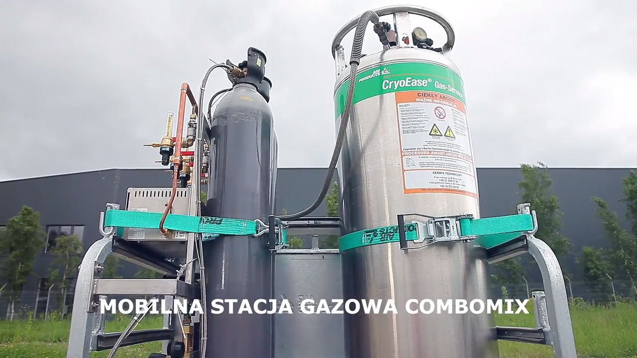 Mobilna stacja gazowa ComboMix Ar+CO2