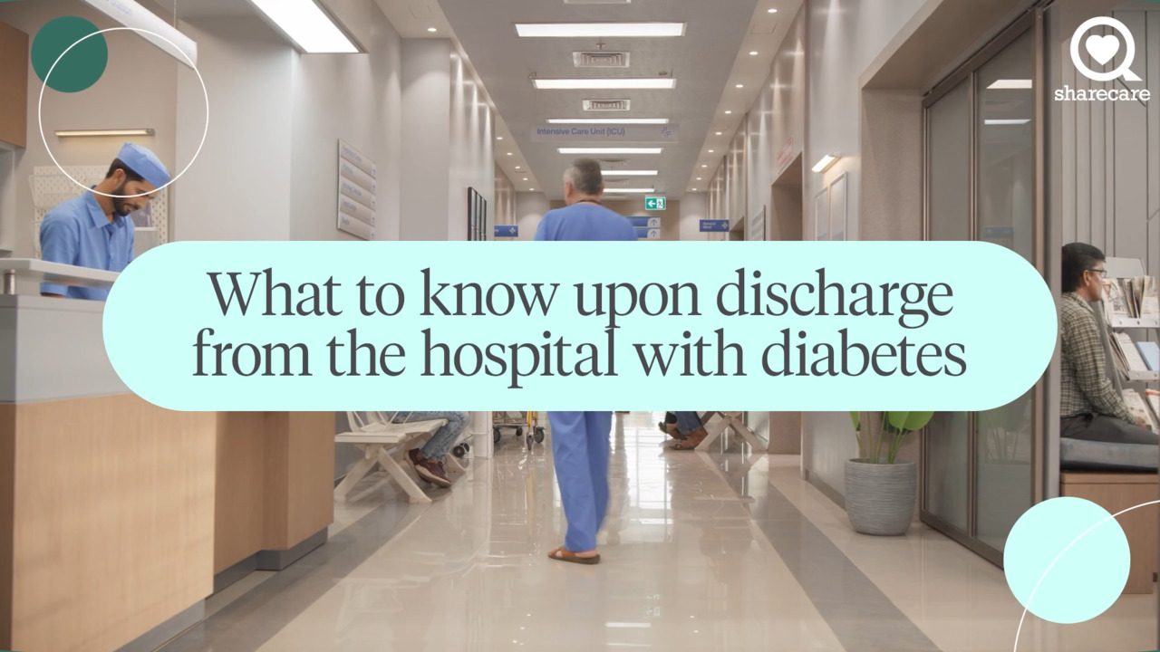 What to know upon discharge from the hospital: diabetes