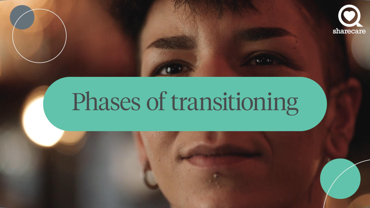 The phases of transitioning to align with your gender identity