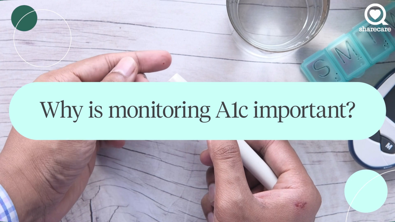 Why is monitoring A1c important?