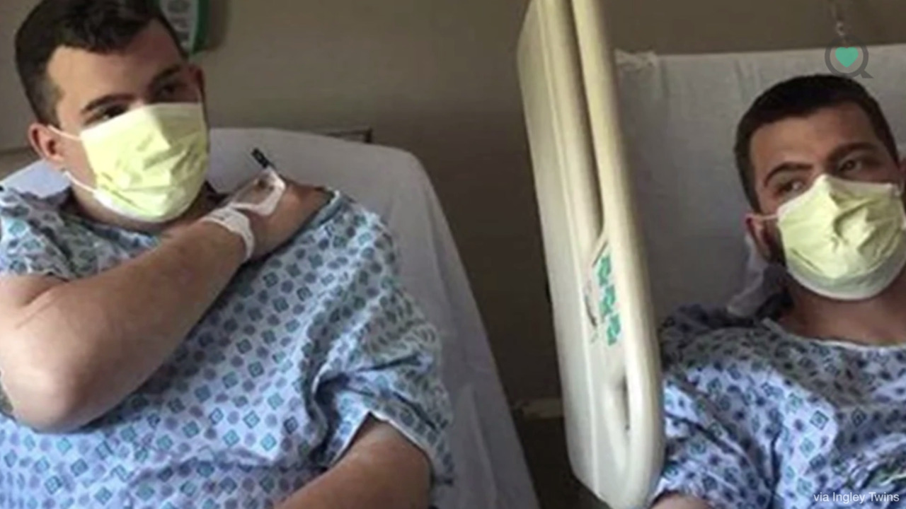 Identical twin loses 60 pounds to donate kidney to brother