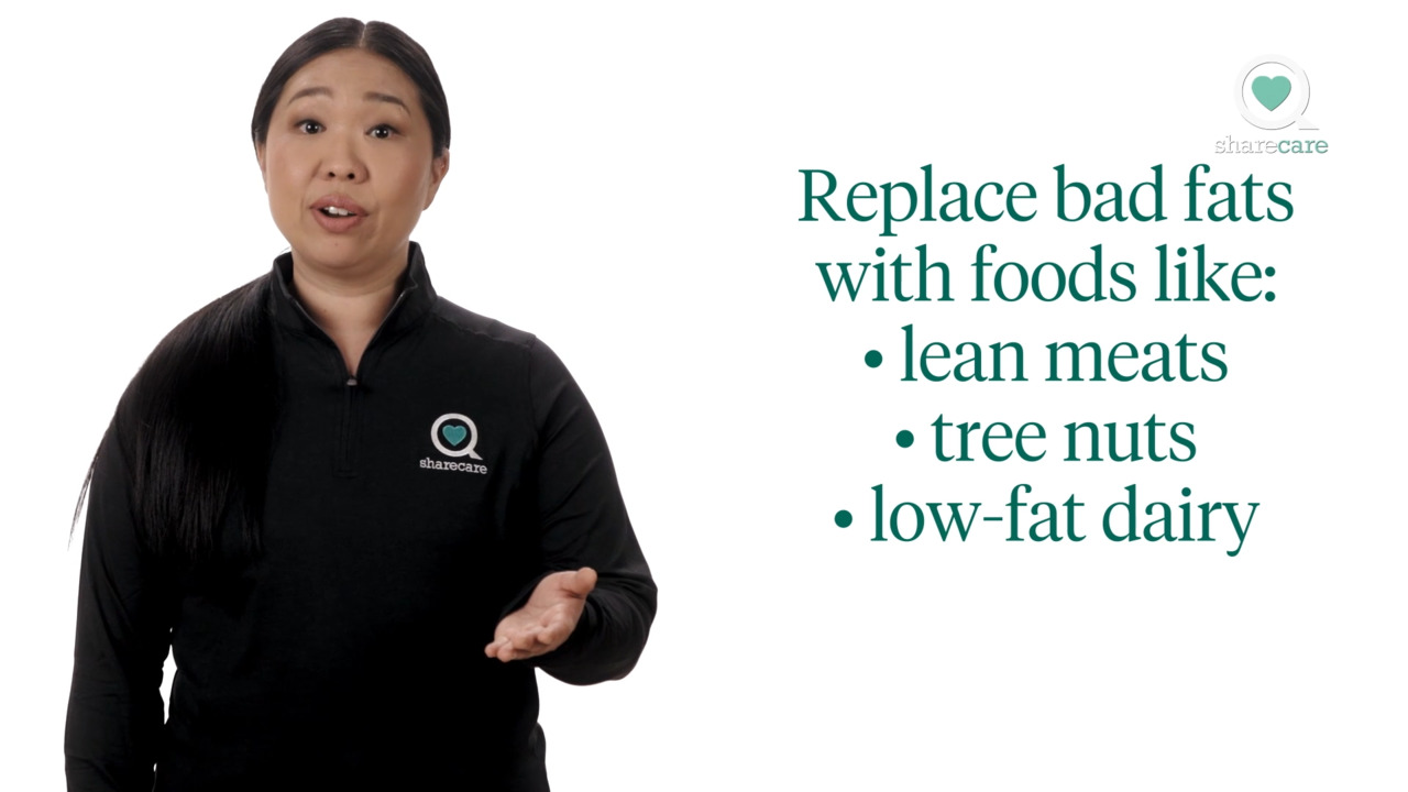 Bad fats vs. good fats