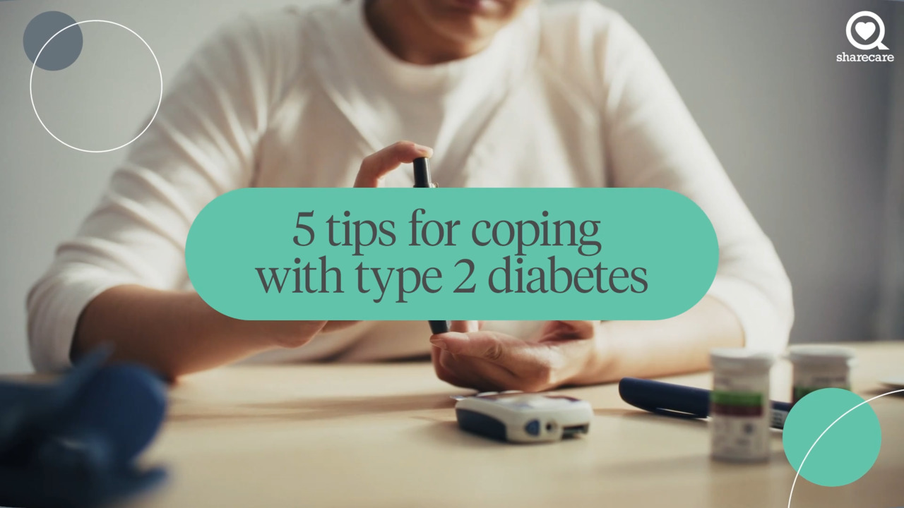 5 tips for coping with type 2 diabetes
