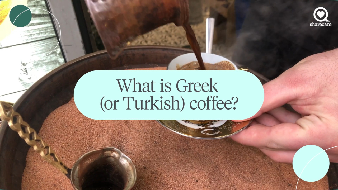 What is Greek (or Turkish) coffee?