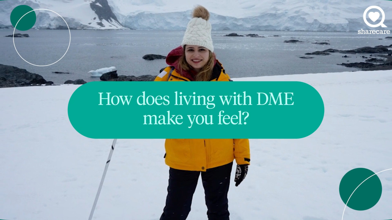 Life Unscripted: 5 questions with Natalie about life with DME