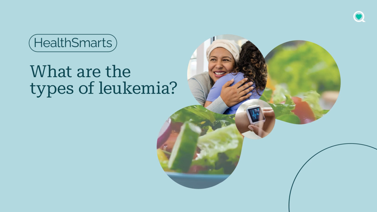 What are the types of leukemia?