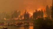 Orange Skies Blanket the Bay Area as California Wildfires Rage On
