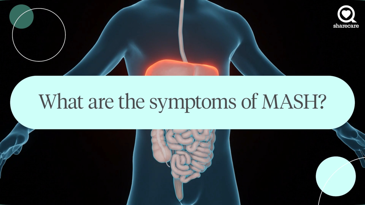 What are the symptoms of MASH?