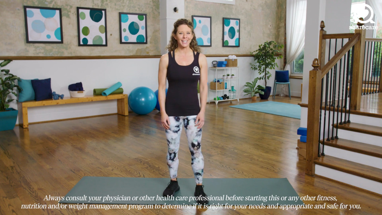 Cardio challenge: level 1 (8 min)