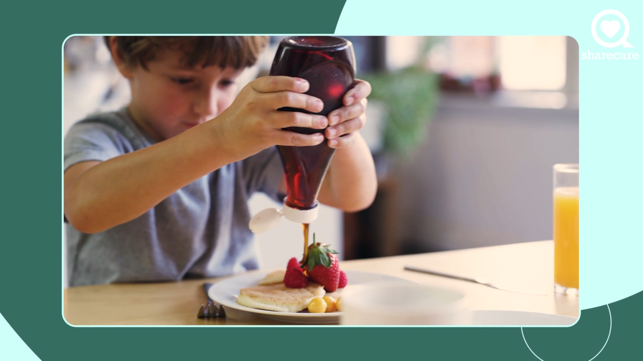 How do sleep and diet affect children with OCD?