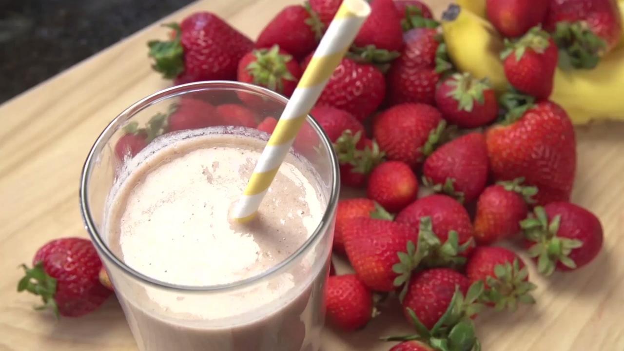 Strawberry and Banana Smoothie