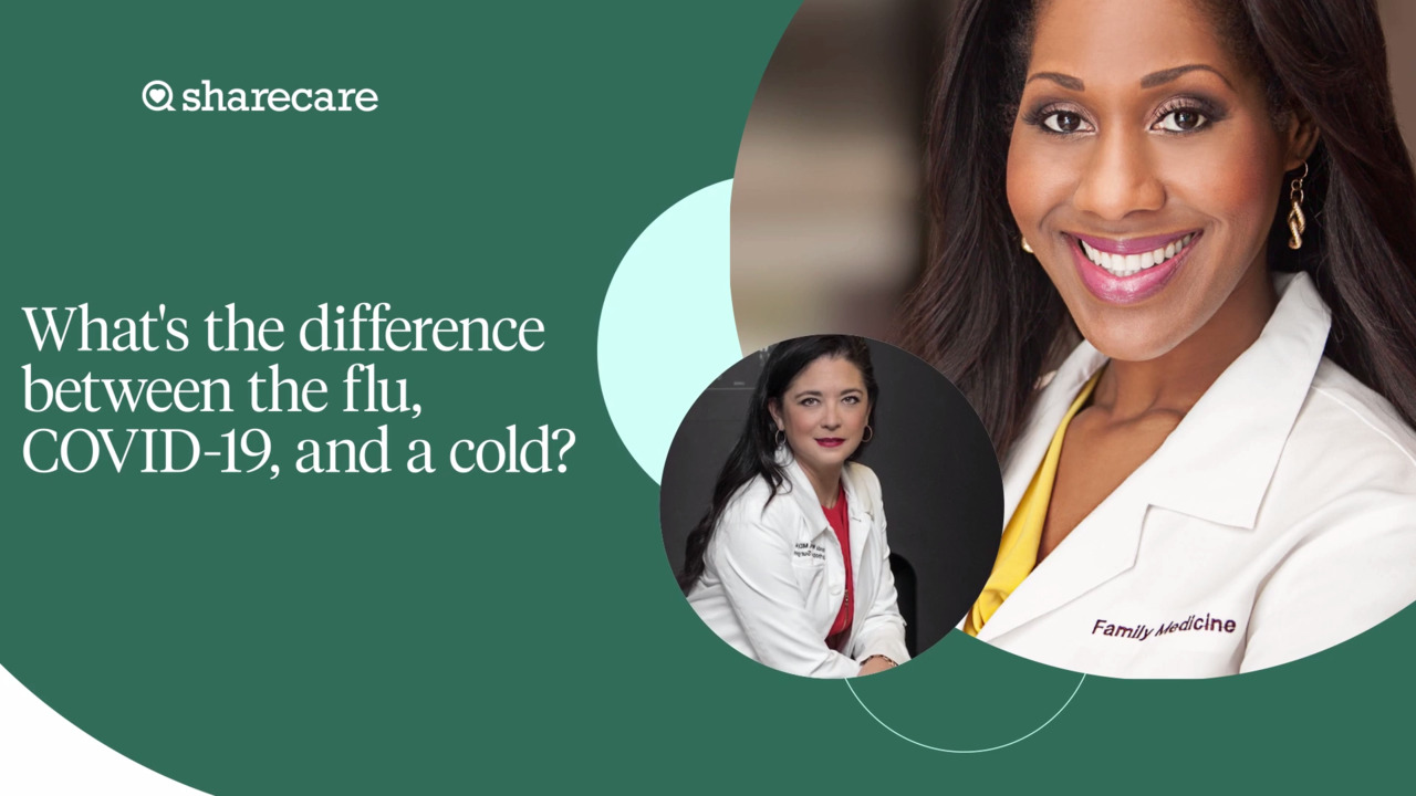 What's the difference between the flu, COVID-19, and a cold