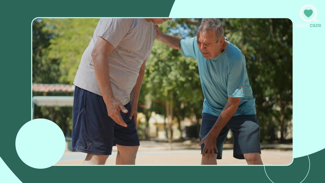 How does osteoarthritis affect the knees?