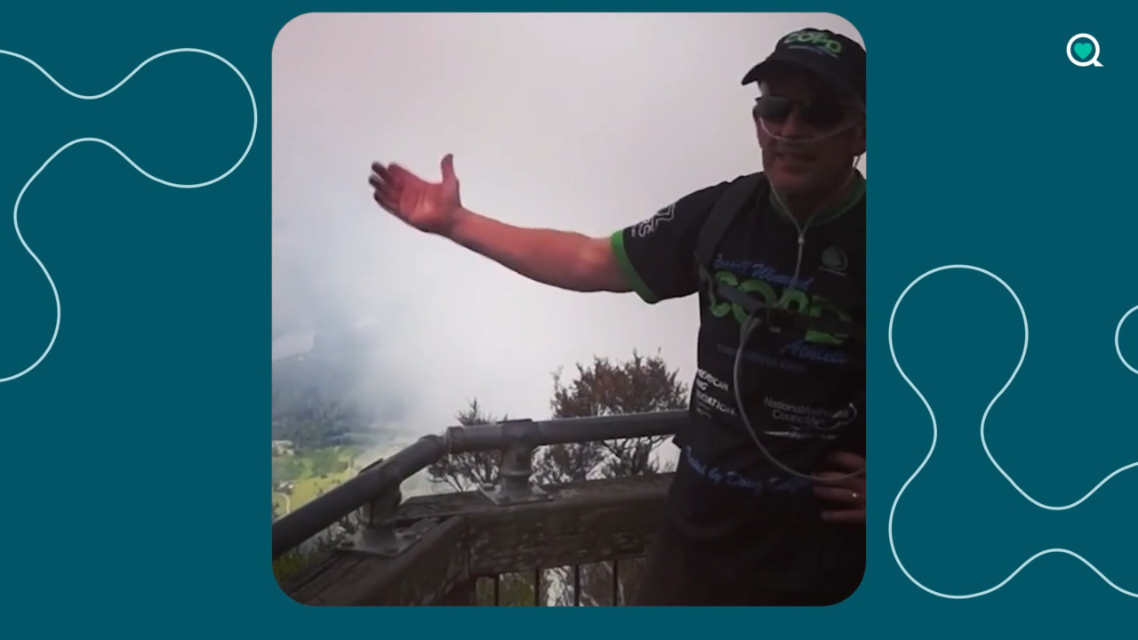 Life Unscripted: Russell on a hard day with COPD