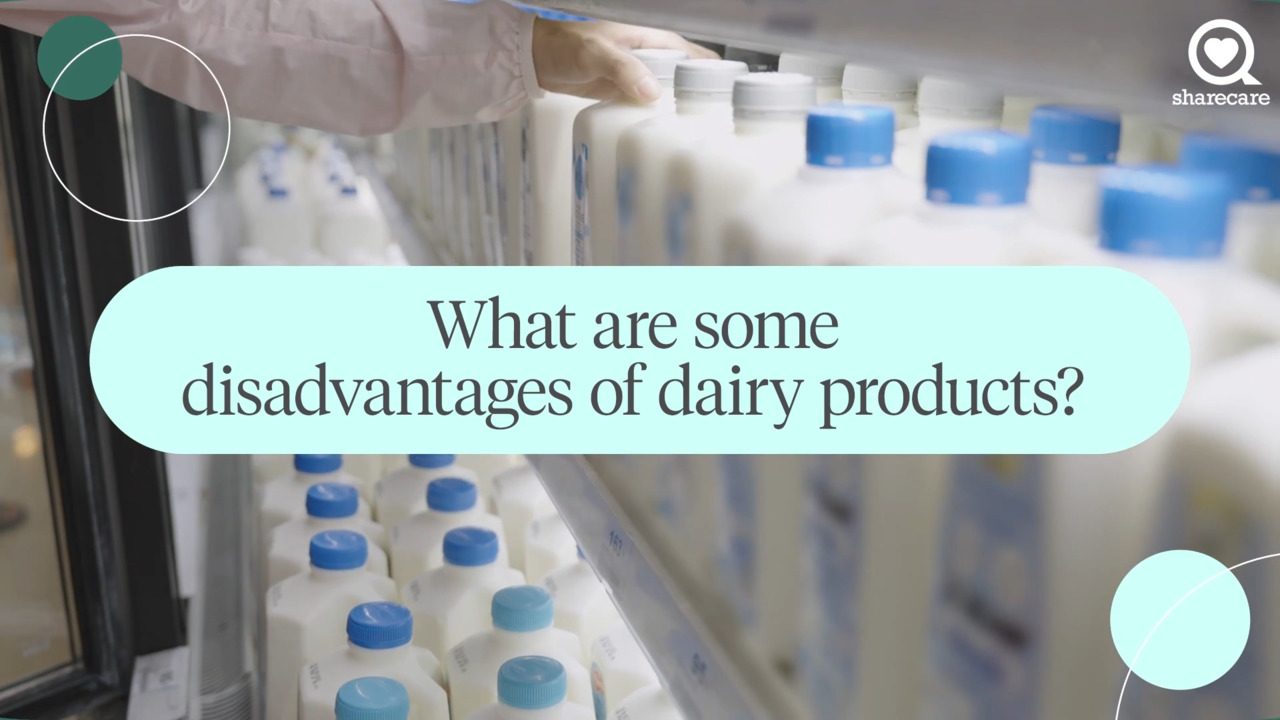 What are some disadvantages of dairy products?