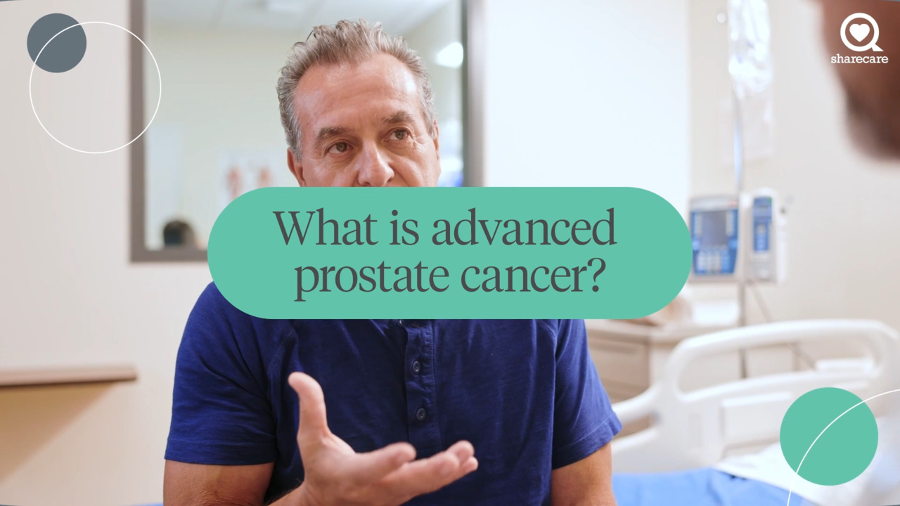 What is advanced prostate cancer?