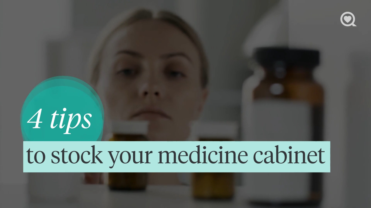 4 tips to stock your medicine cabinet