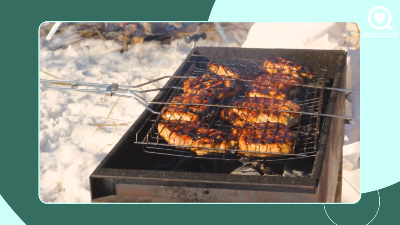 What's a safe way to grill foods so they don't cause cancer?