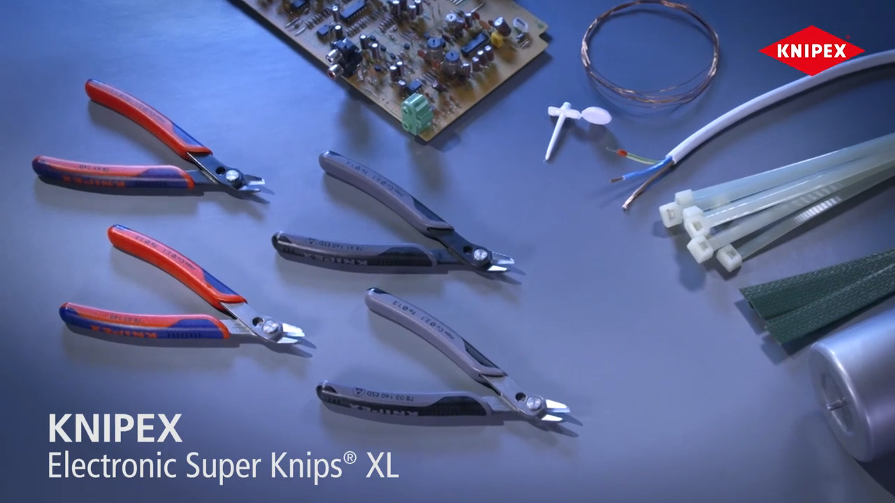 KNIPEX Electronic Super KNIPs XL - 78 03 140 and 78 61 140