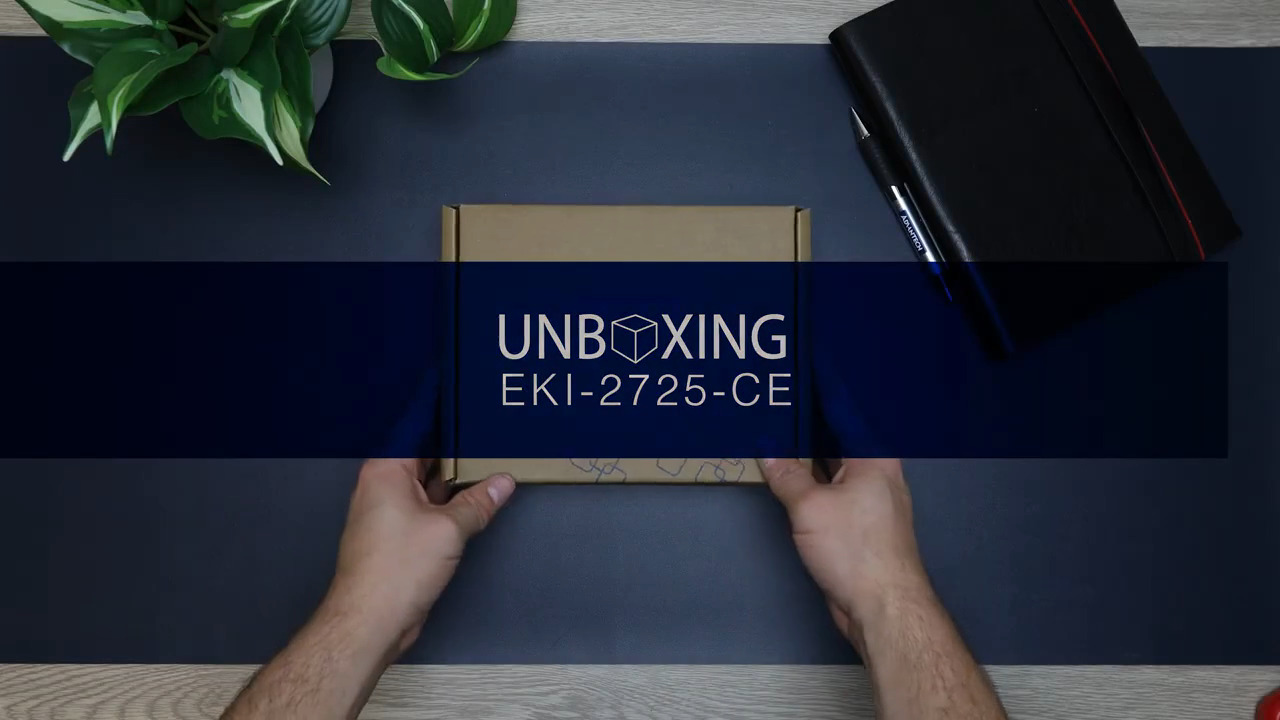 Unboxing the EKI-2725 5GE Unmanaged Ethernet Switch