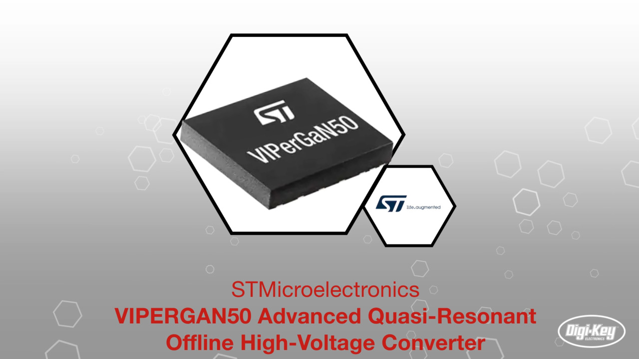 VIPERGAN50 Advanced Quasi-Resonant Offline High-Voltage Converter | Datasheet Preview