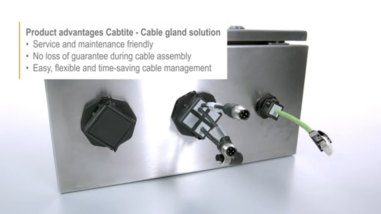 Cabtite Cable Entry system separable retrofit cable gland solution