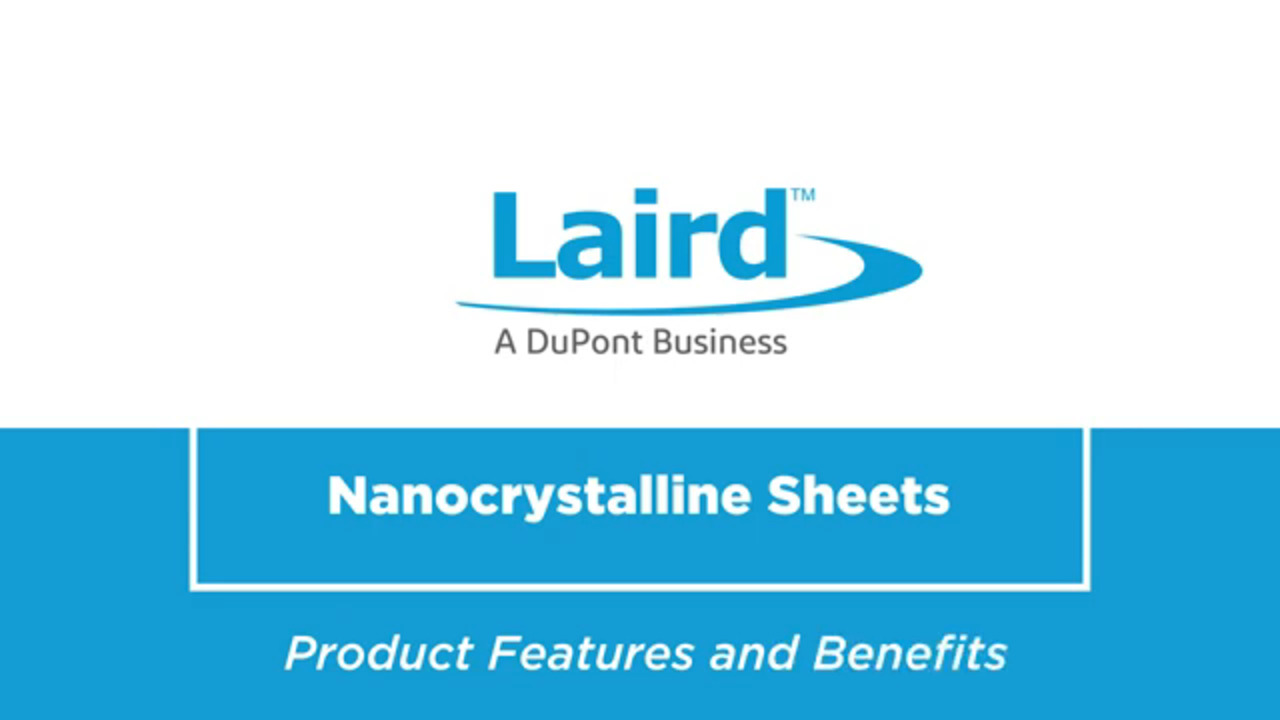 Nanocrystalline sheets: Thin, space-saving solution for EMI