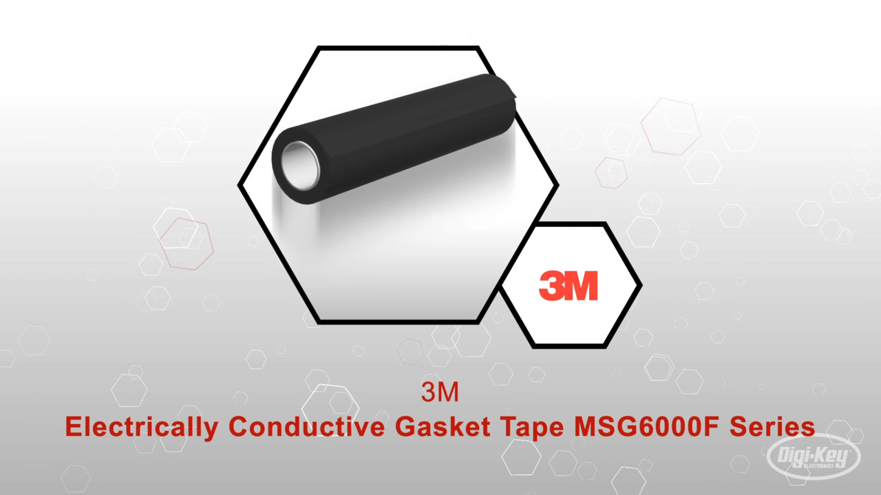 Electrically Conductive Gasket Tape MSG6000F Series | Datasheet Preview