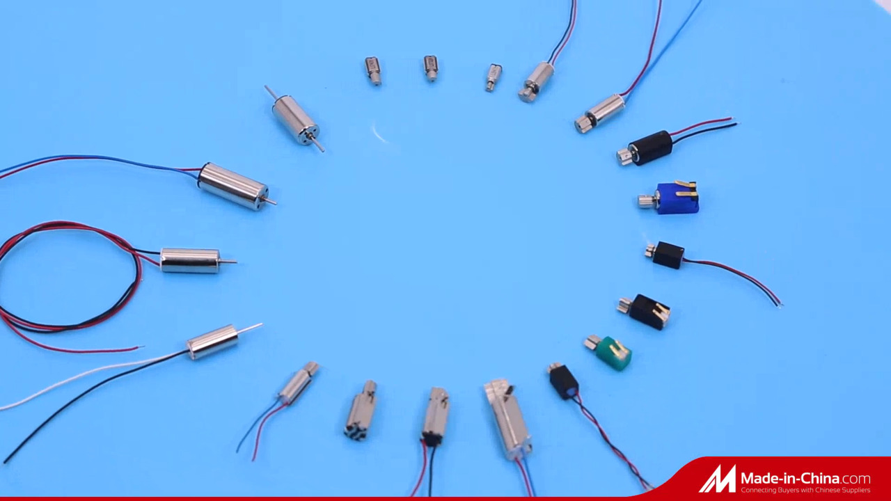 Cylindrical Coreless Vibration Motor