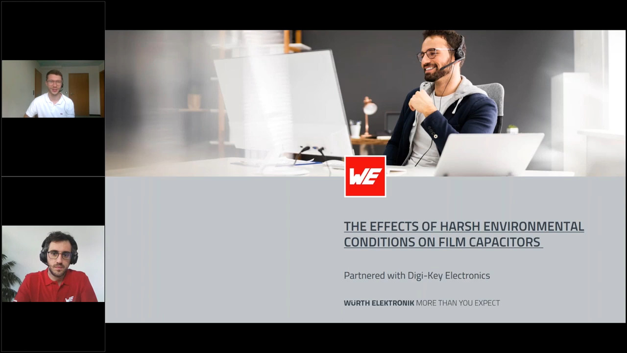 WEbinar Partnered with DigiKey: Effects of Harsh Environmental Conditions on Film Capacitors
