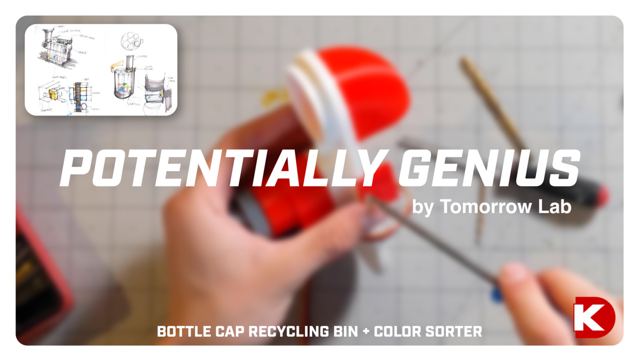 Color Sorting Recycling Bin for Bottle Caps – Potentially Genius ™ | Digi-Key Electronics