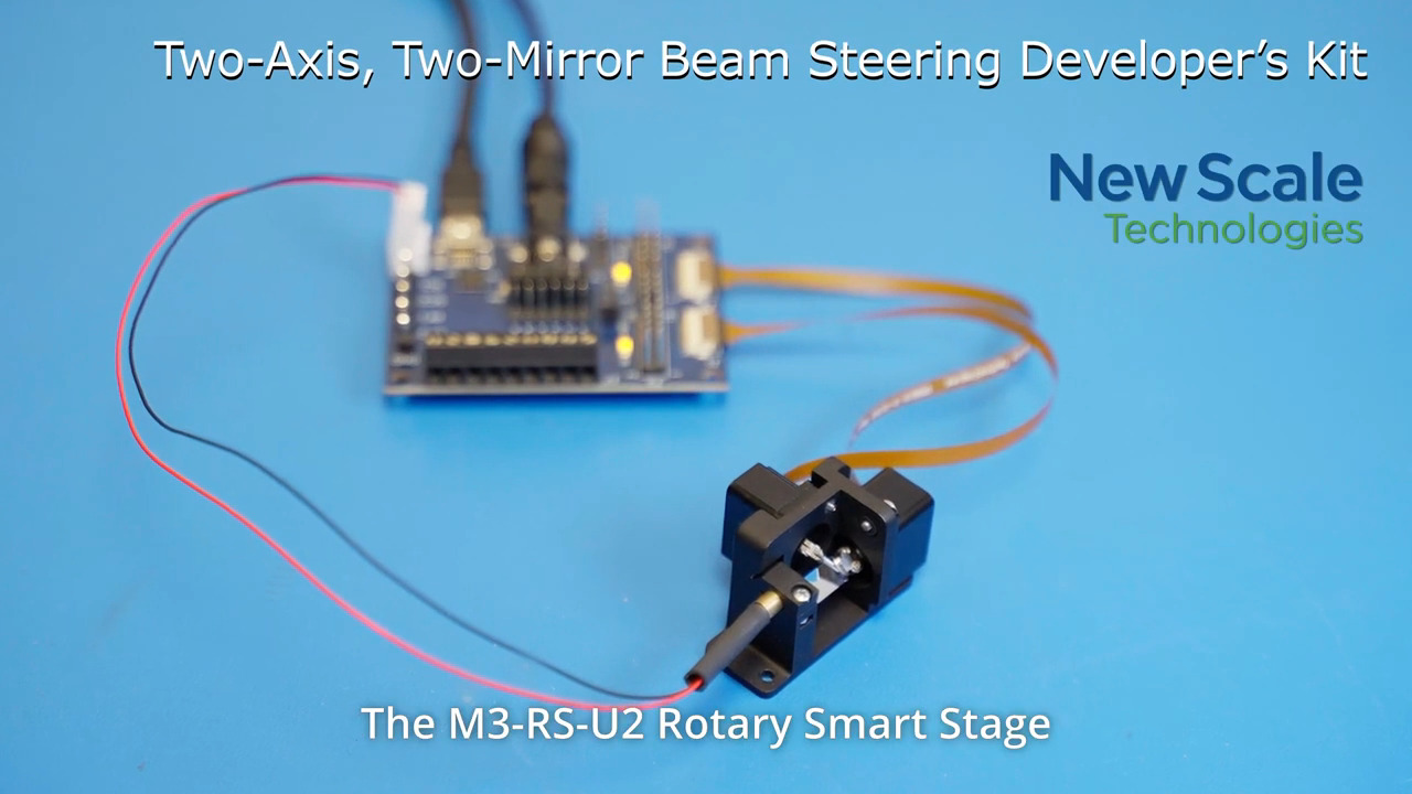 Two-Axis, Two-Mirror Beam Steering Developer's Kit
