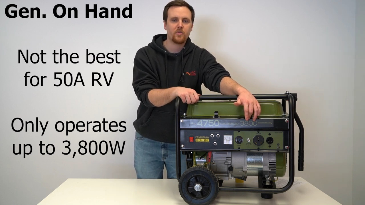 Choosing a Generator for Your 50 Amp RV: What You Need to Know