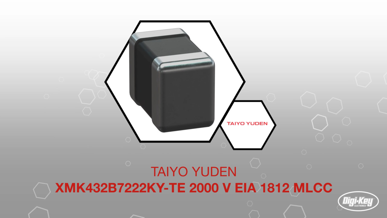 TAIYO YUDEN XMK432B7222KY-TE 2000 V EIA 1812 MLCC | Datasheet Preview