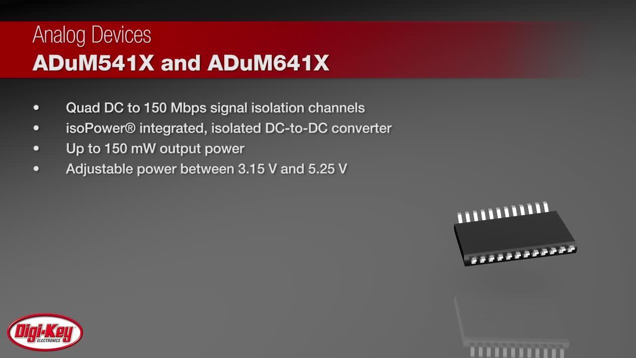 Analog Devices ADuM541x and ADuM641x | DigiKey Daily