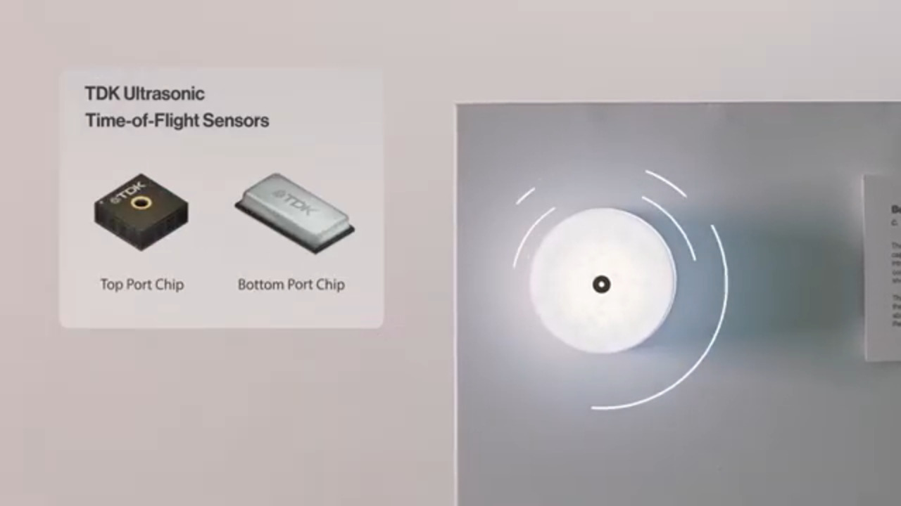 TDK Ultrasonic Time-of-Flight Sensors - Elevating Presence Detection to an Art