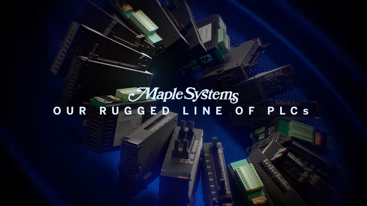 Maple Systems’ PLCs (Programmable Logic Controllers) offer High End Features and Low startup costs!
