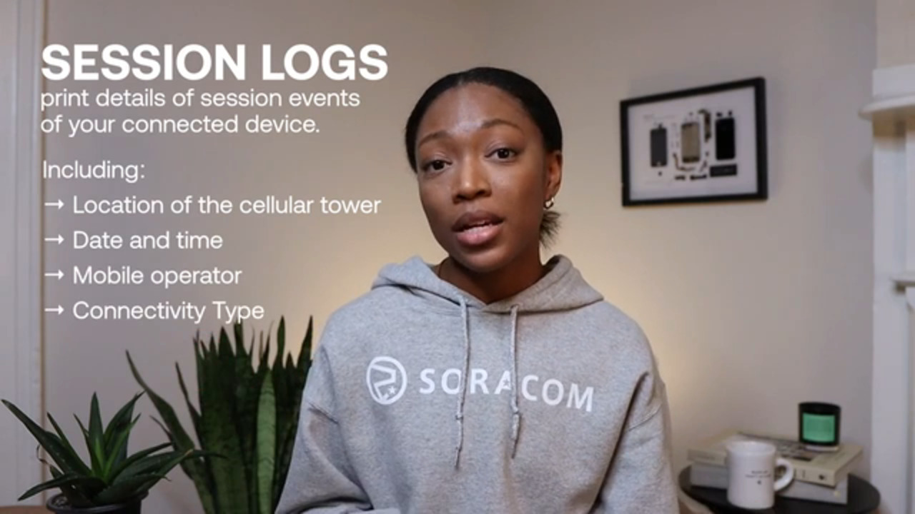How to Check Connection and Session Logs of Your Soracom IoT SIM