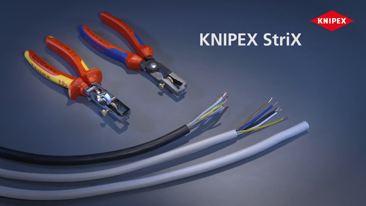 KNIPEX StriX - Wire Stripper with Cable Shears