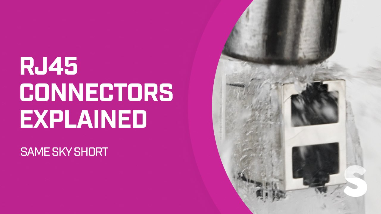 RJ45 Connectors Explained in 60 Seconds