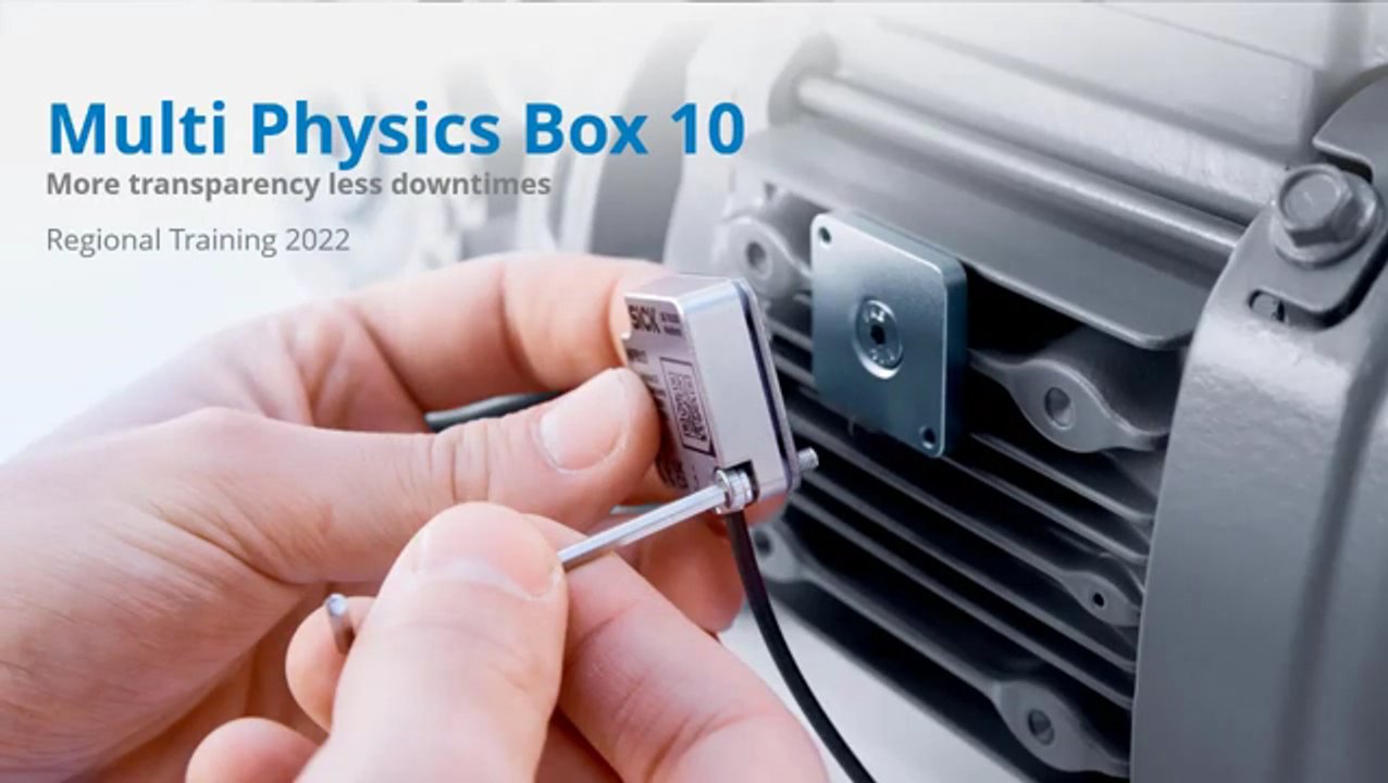 SICK MPB10 Condition Monitoring Walk-through