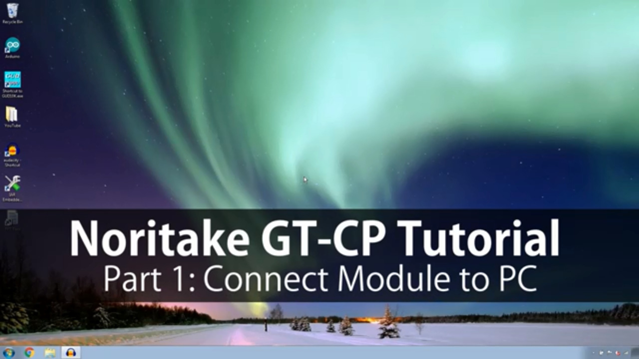 Noritake GT-CP Tutorial | Part 1: Connect Display to PC
