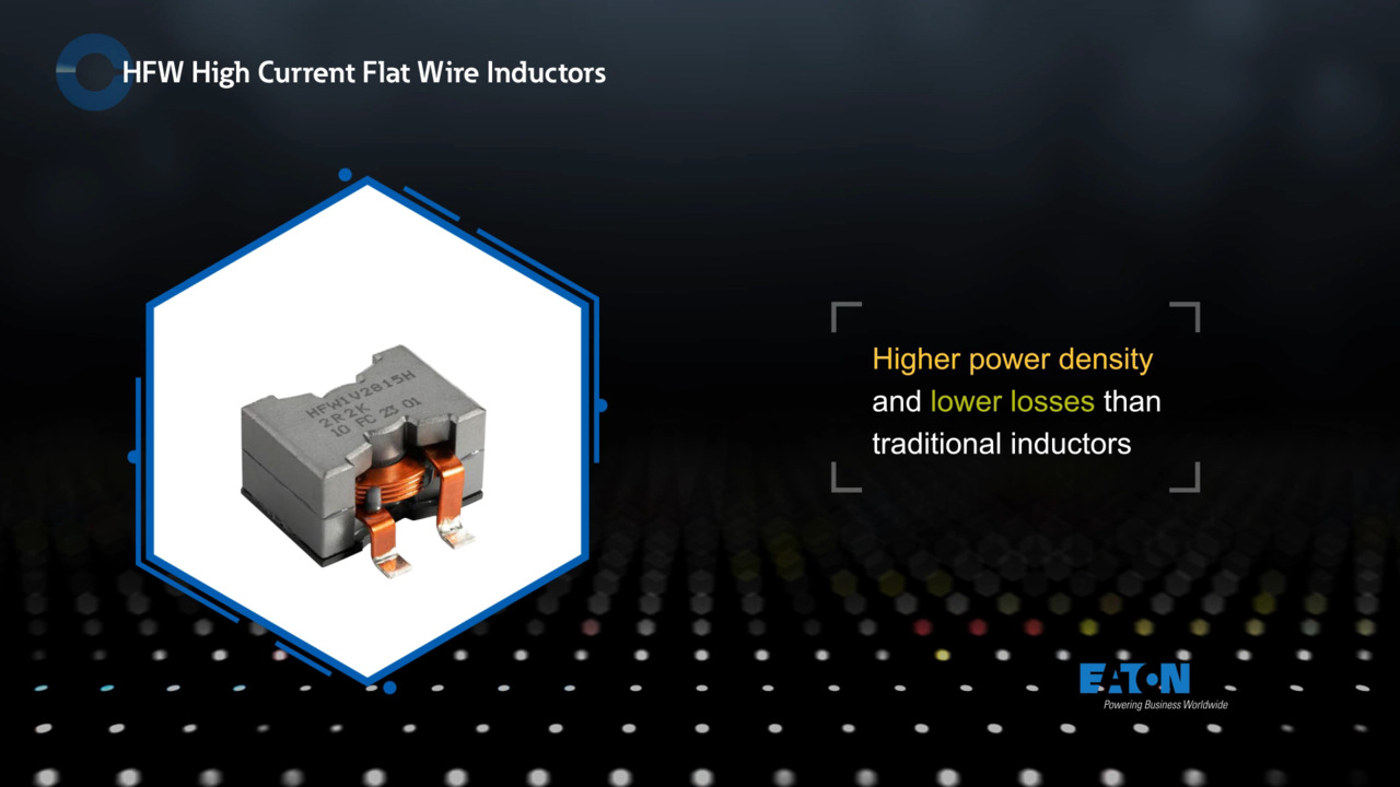 High Current Flat Wire Inductors – HFW Series