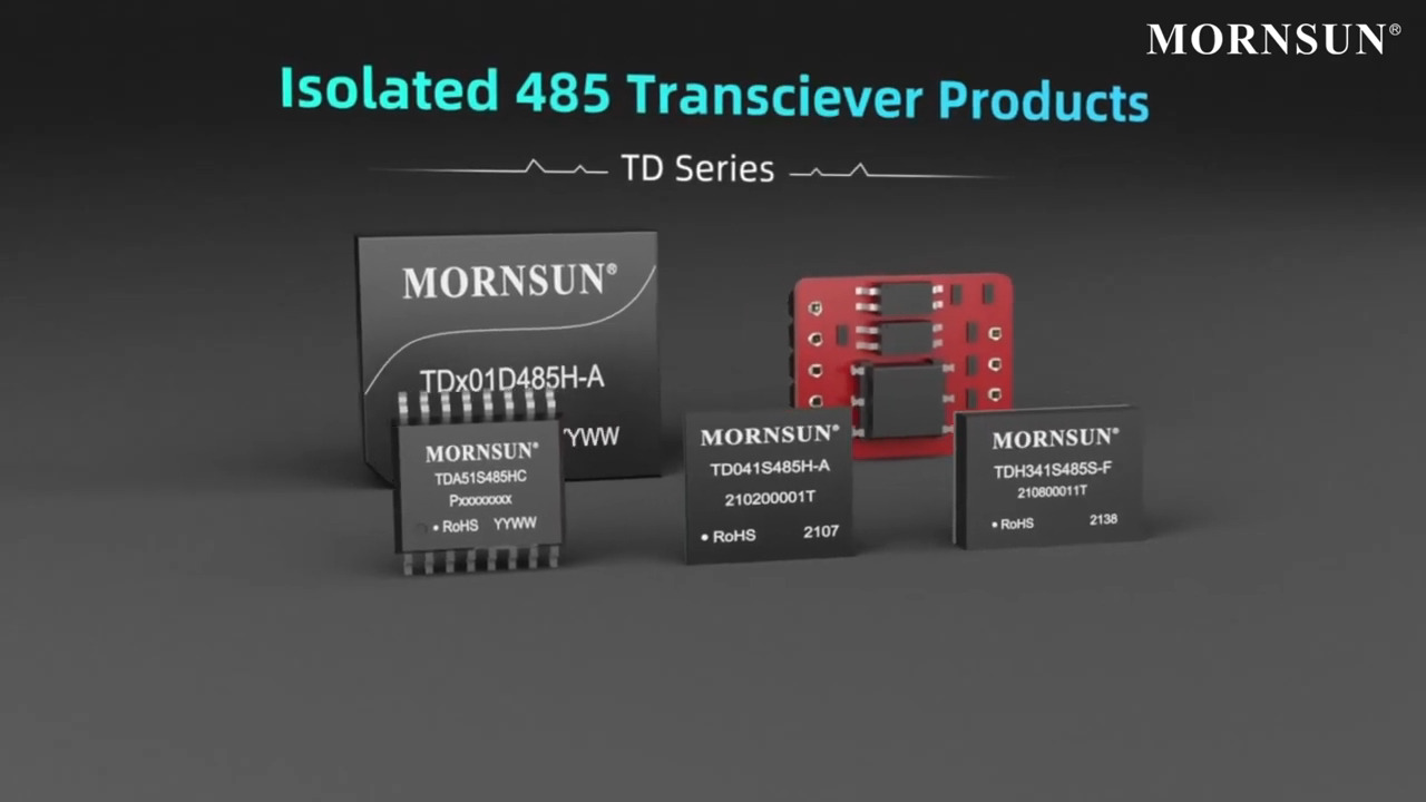 Mornsun Isolated RS485 Transceivers—TD Series
