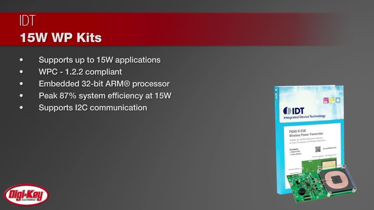 Renesas 15W Wireless Power Kits | DigiKey Daily