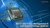 R5117 42V Power Management IC with Battery Voltage Detector R5117 42V Power Management IC with Battery Voltage Detector