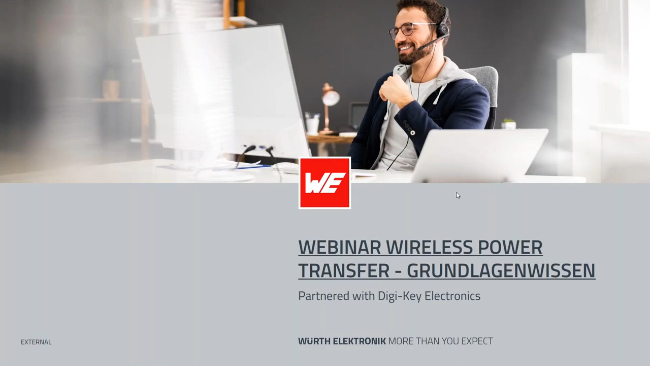 Webinar in Partnerschaft mit DigiKey: Einführung in die drahtlose Energieübertragung